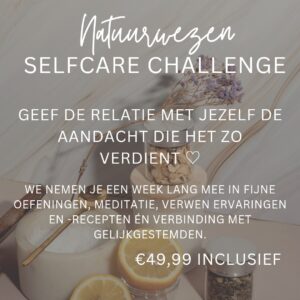 natuurwezen selfcare challenge